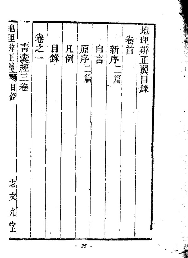 地理辨正翼 六卷全 荣锡勋 古籍