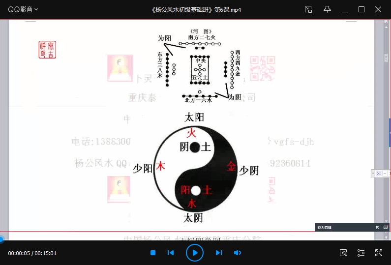 丁健恒 杨公风水初级班视频课程