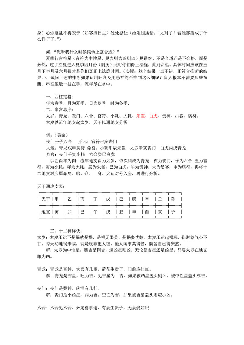 李法玄 盲派算命串宫压运之我见