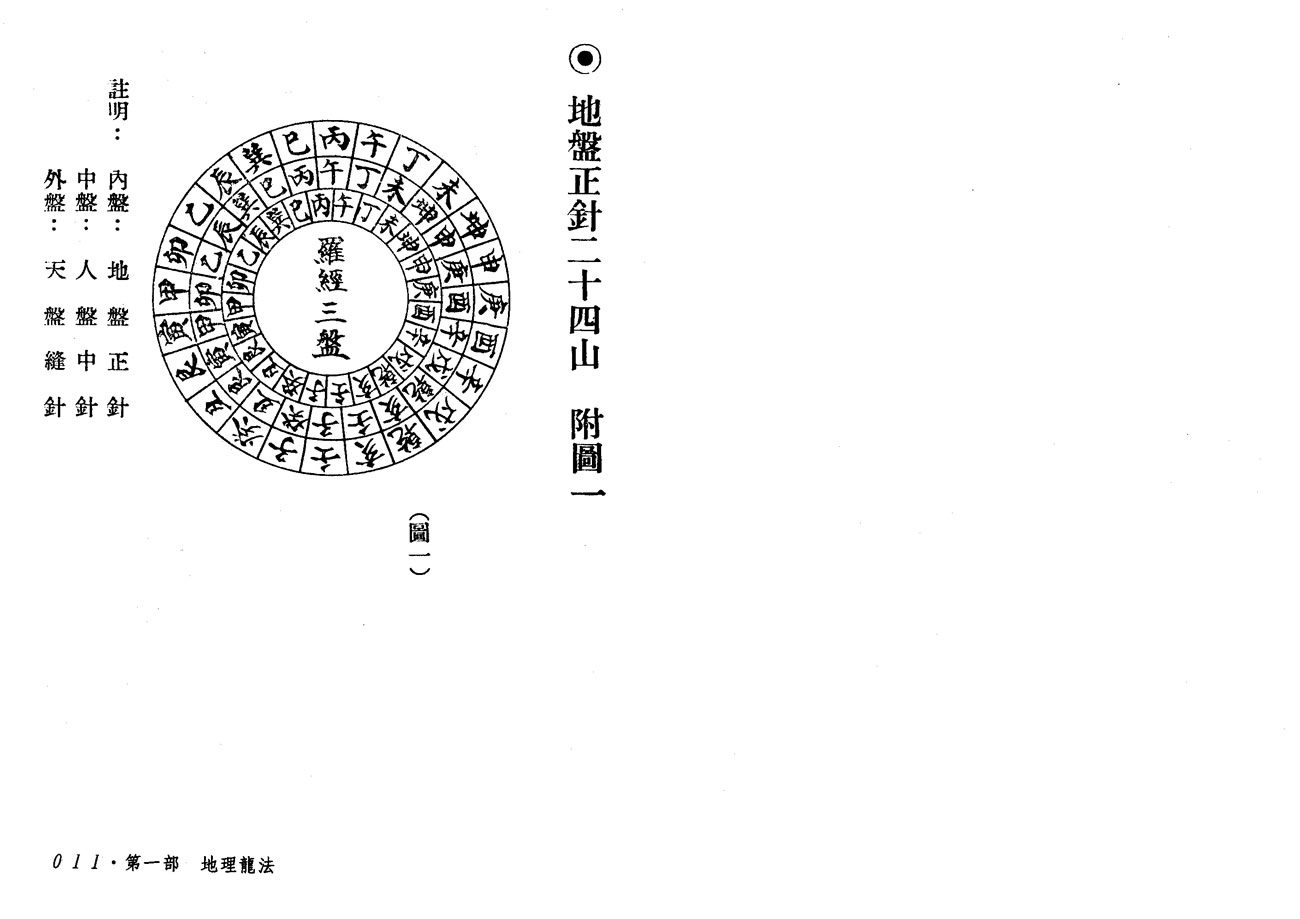 吴明修 三合法地理理气探原