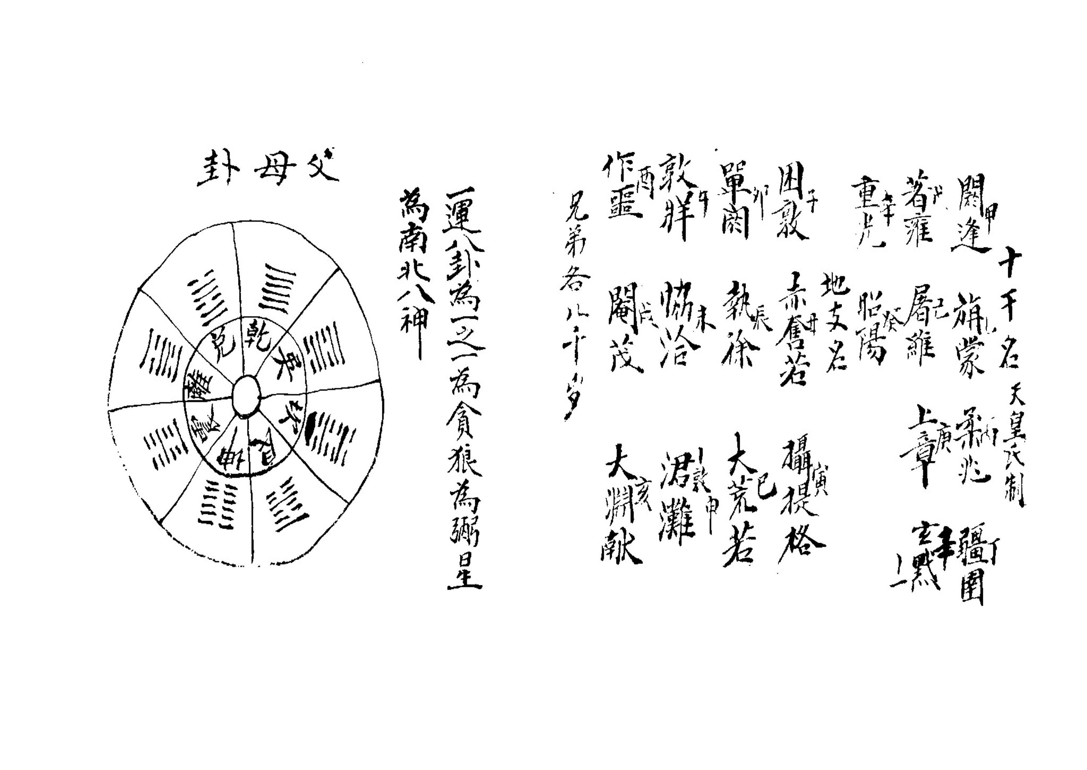 折被生民 三元三合古籍手抄本